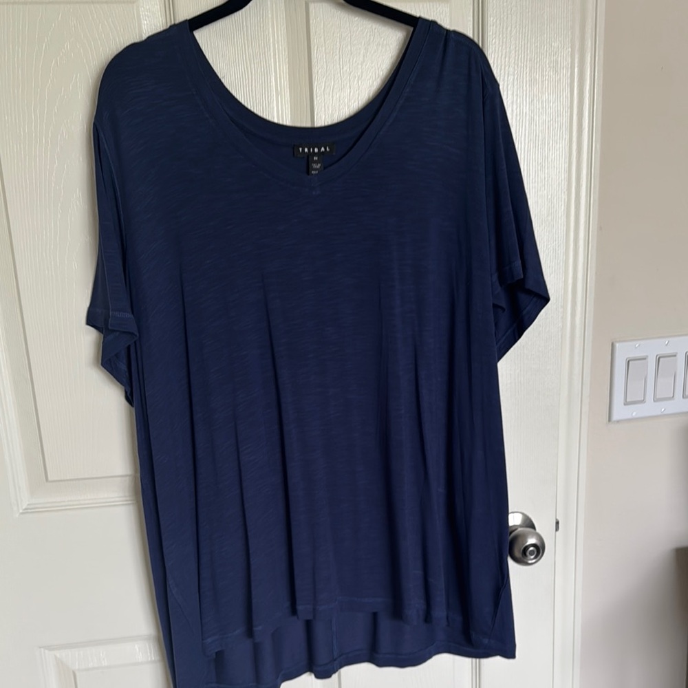 Tribal Women's Blue Top